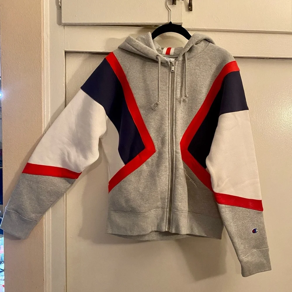 Champion hoodie front zipper jacket, new without tags, large size - Picture 1 of 8